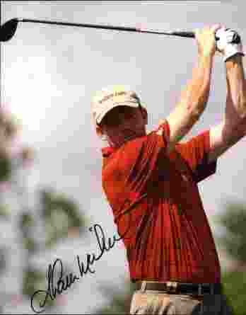 PGA golfer Shaun Micheel signed 8x10 photo