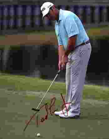 PGA golfer Ted Purdy signed 8x10 photo
