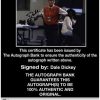 Dale Dickey Certificate of Authenticity from The Autograph Bank