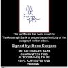 Loren Bouchard Certificate of Authenticity from The Autograph Bank