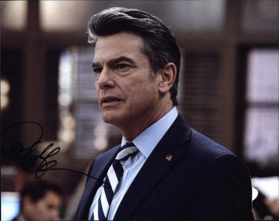 Peter Gallagher signed 8x10 poster