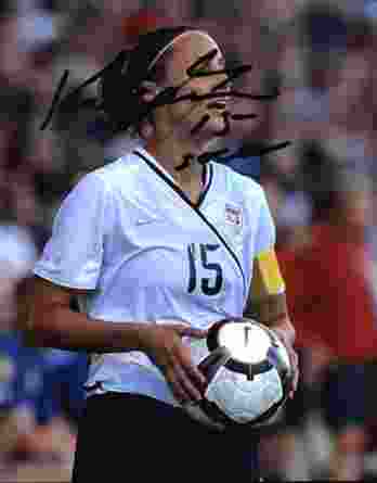 Olympic soccer Kate Markgraf signed 8x10 photo