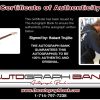 Robert Trujillo Certificate of Authenticity from The Autograph Bank